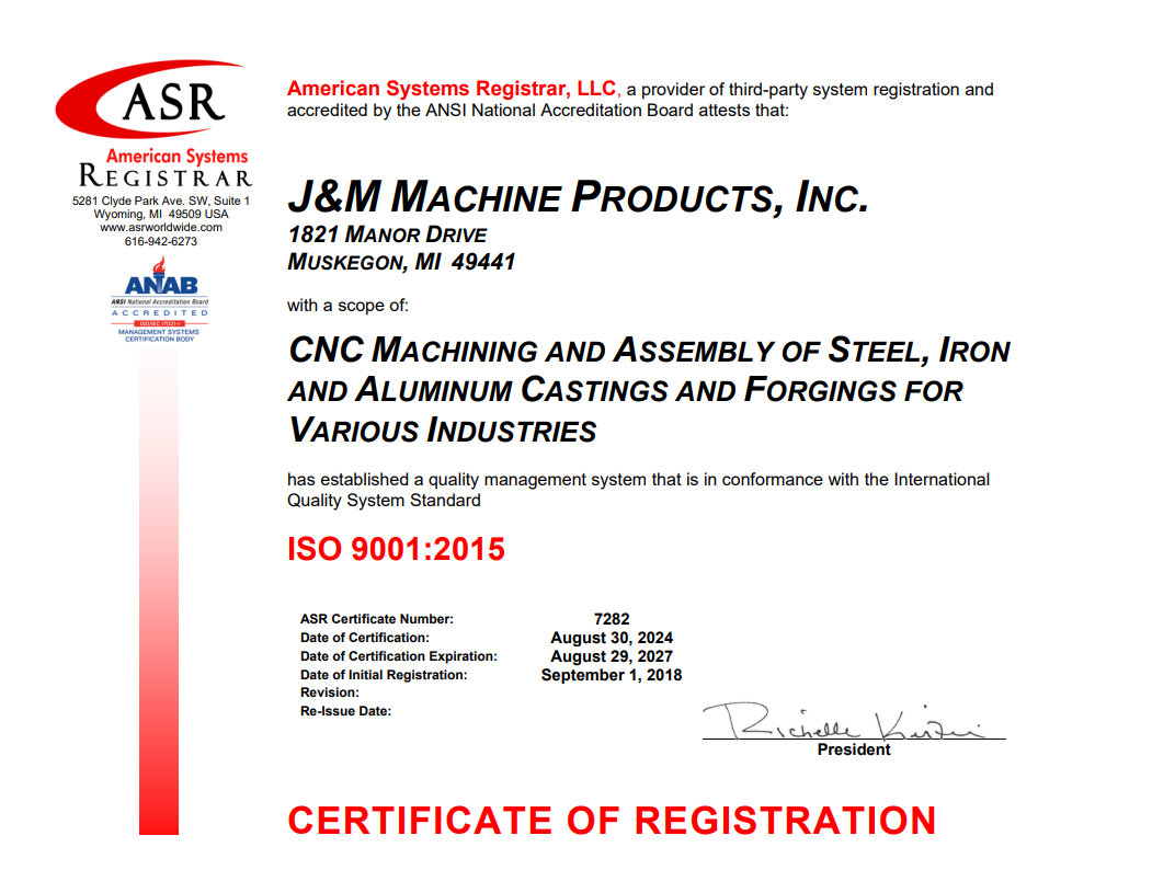 ISO Certification